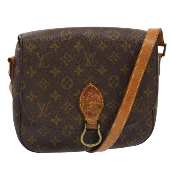 LOUIS VUITTON Monogram Saint Cloud GM Shoulder Bag Vintage M51242 - Picture 1 of 12